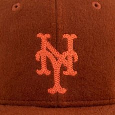 画像4: × Aime Leon dore LP 59Fifty Cap NewYork Mets Moleskin Burgundy エメ レオン ドレ　ニューヨーク メッツ キャップ 帽子 (4)