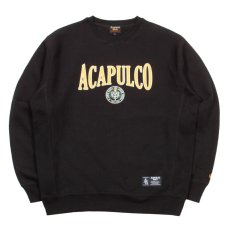 画像1: AG League Crewneck Sweat Shirt クルーネック スウェット カレッジ スウェット Black (1)