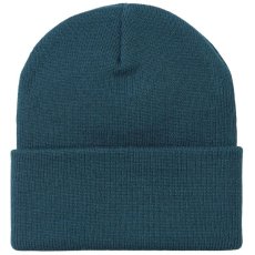 画像14: Short Watch Hat Beanie Logo Patch Knit Cap ショート ビーニー ロゴ (14)