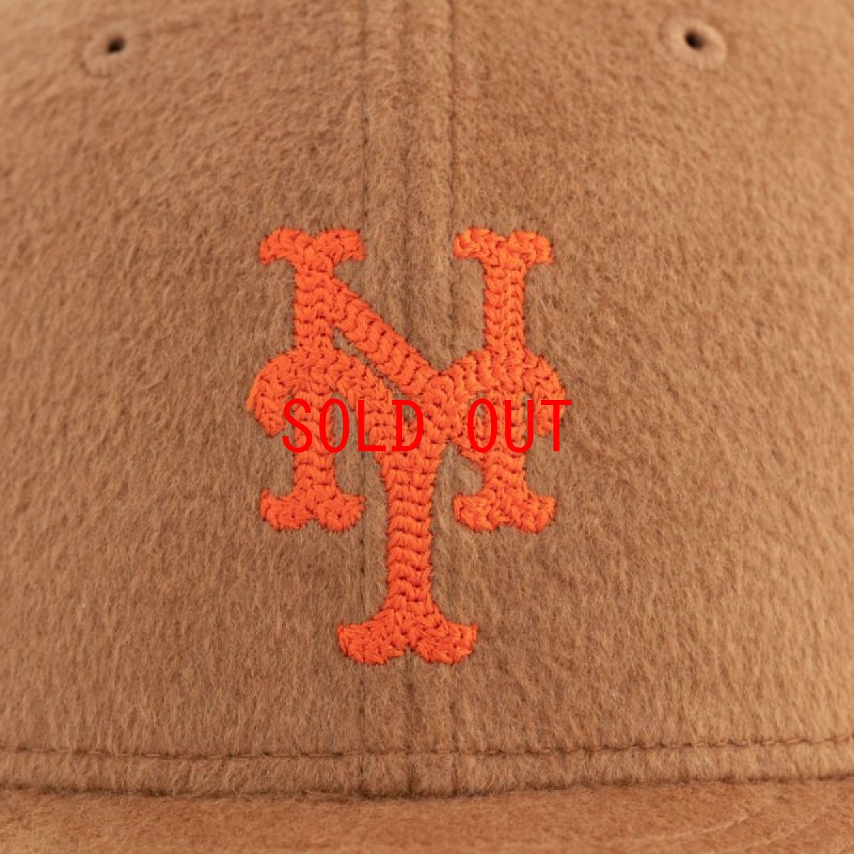 画像5: × Aime Leon dore LP 59Fifty Cap NewYork Mets Moleskin Beige エメ レオン ドレ　ニューヨーク メッツ キャップ 帽子 (5)