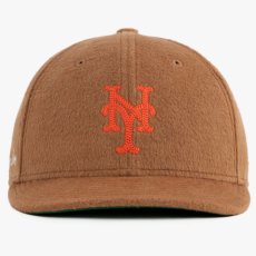 画像2: × Aime Leon dore LP 59Fifty Cap NewYork Mets Moleskin Beige エメ レオン ドレ　ニューヨーク メッツ キャップ 帽子 (2)