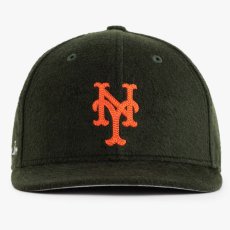 画像2: × Aime Leon dore LP 59Fifty Cap NewYork Mets Moleskin Green エメ レオン ドレ　ニューヨーク メッツ キャップ 帽子 (2)