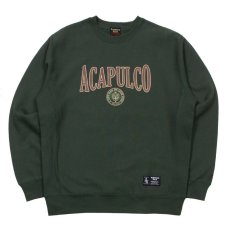 画像1: AG League Crewneck Sweat Shirt クルーネック スウェット カレッジ スウェット Green (1)