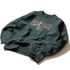 画像5: AG League Crewneck Sweat Shirt クルーネック スウェット カレッジ スウェット Green (5)