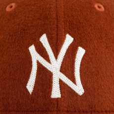 画像4: × Aime Leon dore LP 59Fifty Cap NewYork Yankees Moleskin Burgundy エメ レオン ドレ　ニューヨーク ヤンキース キャップ 帽子 (4)