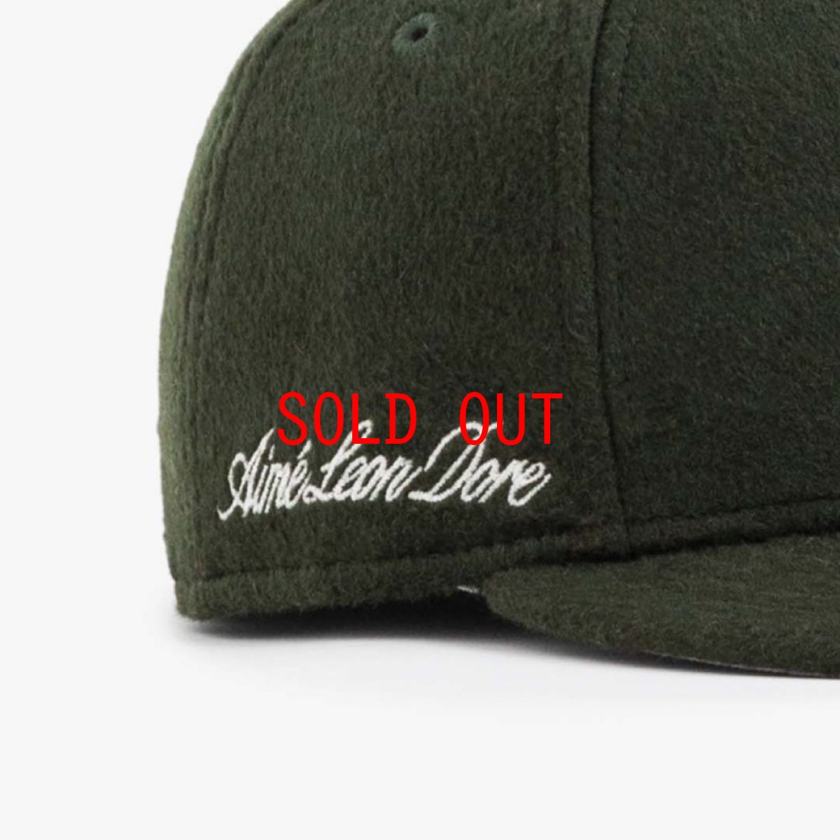 画像6: × Aime Leon dore LP 59Fifty Cap NewYork Yankees Moleskin Green エメ レオン ドレ　ニューヨーク ヤンキース キャップ 帽子 (6)