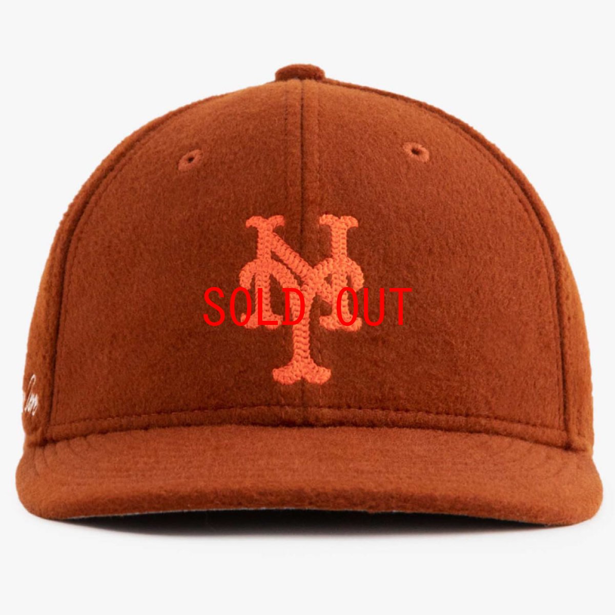 画像2: × Aime Leon dore LP 59Fifty Cap NewYork Mets Moleskin Burgundy エメ レオン ドレ　ニューヨーク メッツ キャップ 帽子 (2)