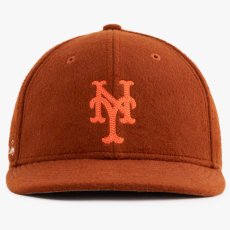 画像2: × Aime Leon dore LP 59Fifty Cap NewYork Mets Moleskin Burgundy エメ レオン ドレ　ニューヨーク メッツ キャップ 帽子 (2)