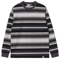 画像1: Tuscon Stripe L/S Tee Border 長袖 ボーダー Tシャツ Blacksmith (1)