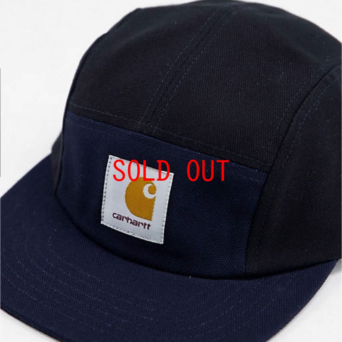 画像9: Tonare 5Panel Camp Logo Cap ロゴ パネル キャンプ キャップ 帽子 Dusty H Brown Dark Navy (9)