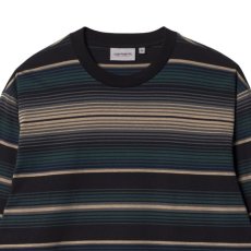 画像4: Tuscon Stripe L/S Tee Border 長袖 ボーダー Tシャツ Frasier Green (4)