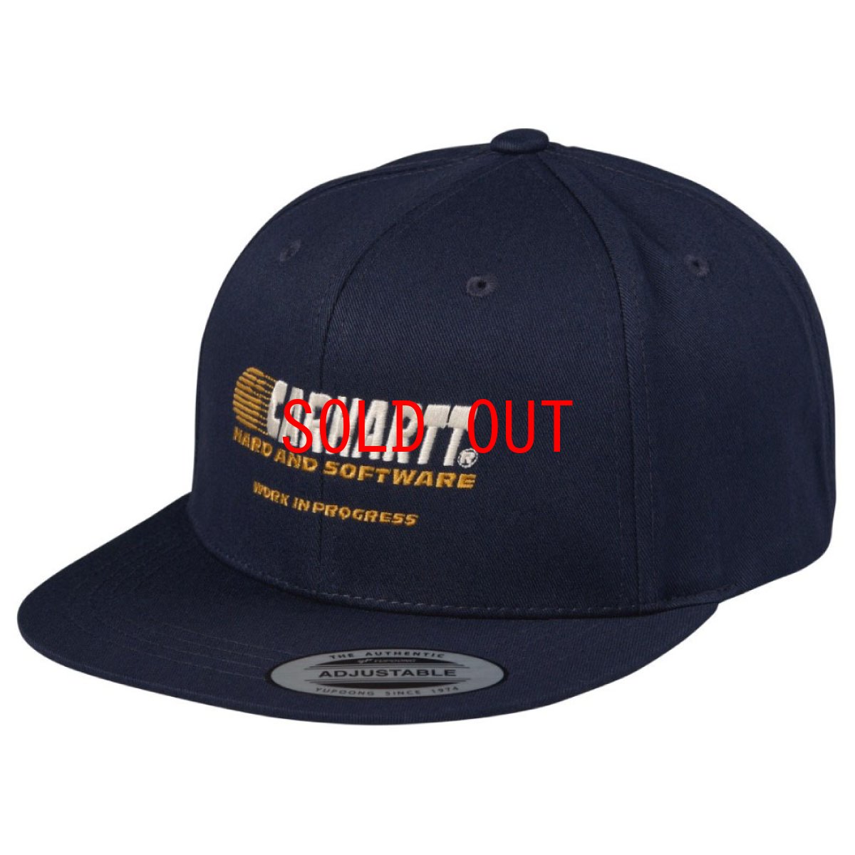画像2: Software Logo Cap ソフトウェア ロゴ パネル キャップ 帽子 Navy ネイビー White ホワイト Arrow Red ワインレッド (2)