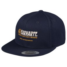 画像4: Software Logo Cap ソフトウェア ロゴ パネル キャップ 帽子 White ホワイト Arrow Red ワインレッド Navy ネイビー (4)