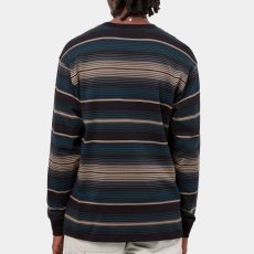 画像5: Tuscon Stripe L/S Tee Border 長袖 ボーダー Tシャツ Frasier Green (5)