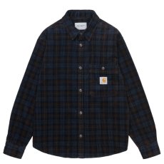 画像2: Flint L/S Shirt Corduroy Check コーデュロイ シャツ  (2)