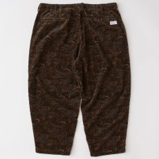 画像3: Gigacomma Paisley Corduroy Pants ペイズリー 太畝 コーデュロイ パンツ Brown (3)