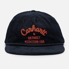 画像4: Dennis Cap Corduroy Logo embroidery ロゴ コーデュロイ パネル 刺繍 キャップ 帽子 (4)