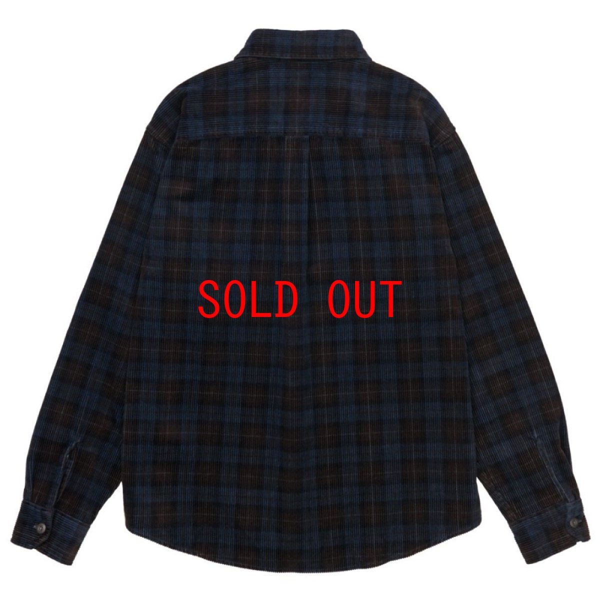 画像3: Flint L/S Shirt Corduroy Check コーデュロイ シャツ  (3)