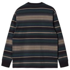 画像3: Tuscon Stripe L/S Tee Border 長袖 ボーダー Tシャツ Frasier Green (3)