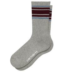 画像4: Mesa Socks メサ ソックス 靴下 ストライプ ライン デザイン White ホワイト Heather Grey グレー Black ブラック (4)