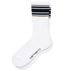 画像2: Mesa Socks メサ ソックス 靴下 ストライプ ライン デザイン White ホワイト Heather Grey グレー Black ブラック (2)