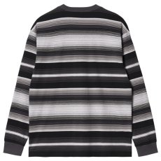 画像2: Tuscon Stripe L/S Tee Border 長袖 ボーダー Tシャツ Blacksmith (2)