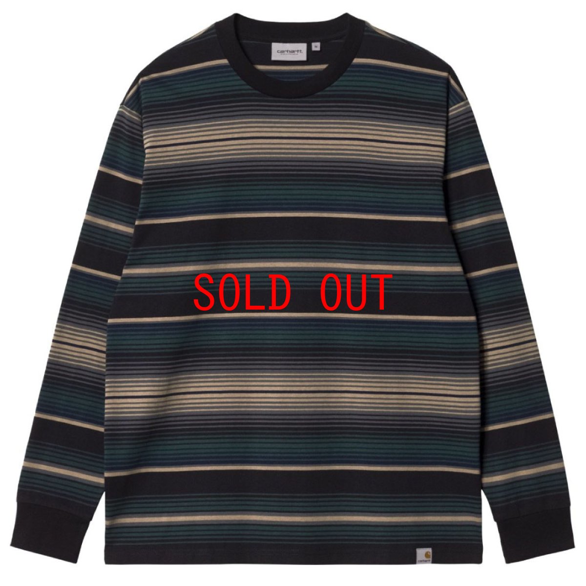 画像2: Tuscon Stripe L/S Tee Border 長袖 ボーダー Tシャツ Frasier Green (2)