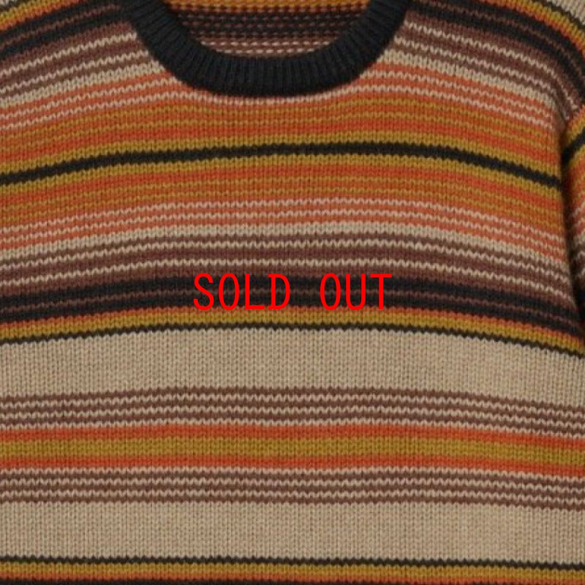 画像5: Tuscon Border Stripe Sweater タスコン ボーダー ストライプ セーター Offroad Beige (5)