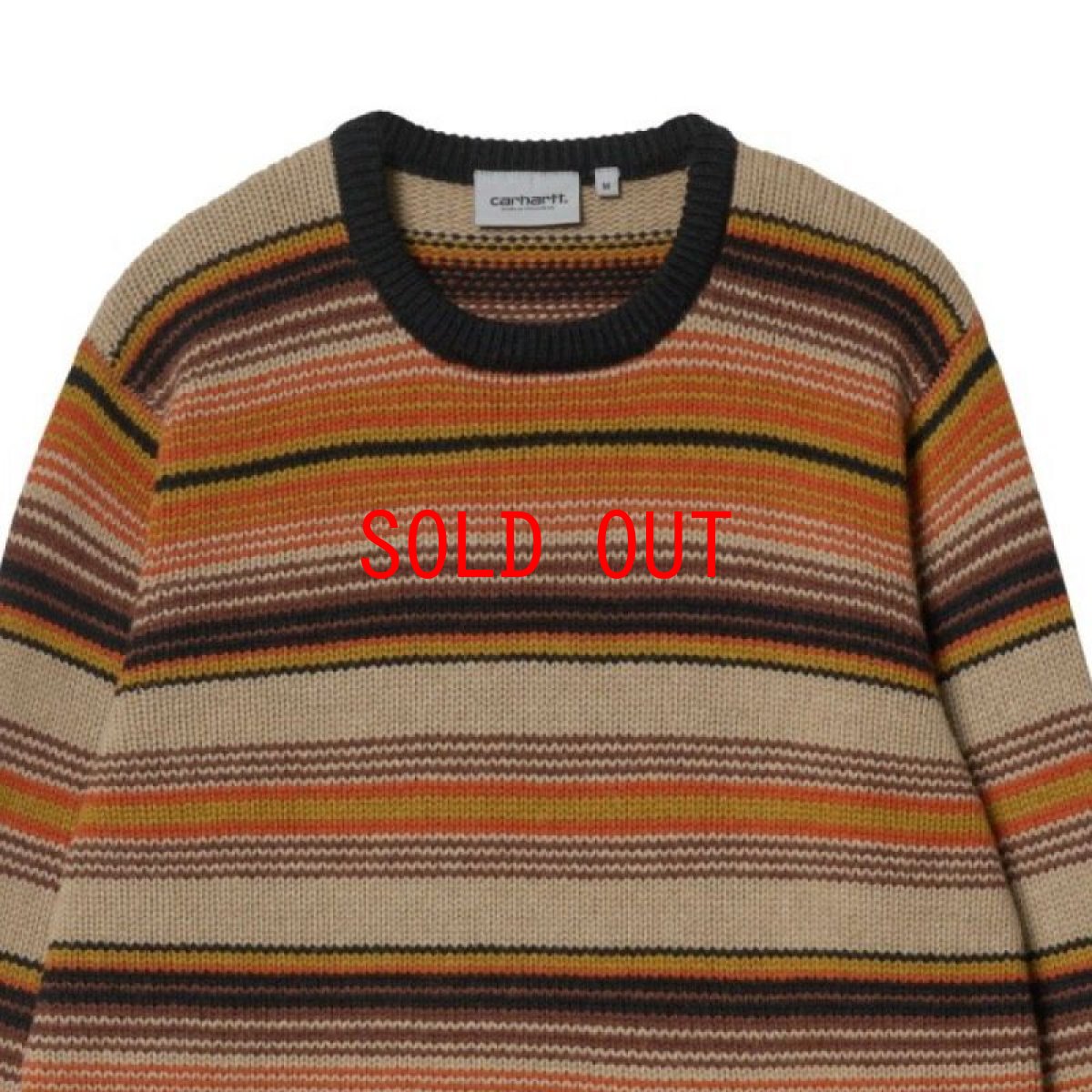 画像3: Tuscon Border Stripe Sweater タスコン ボーダー ストライプ セーター Offroad Beige (3)