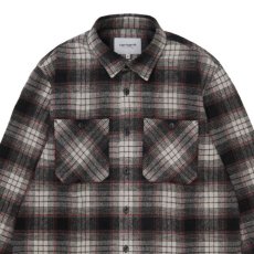 画像5: Hagen Check L/S Shirt Hammer ハーゲン 長袖 ウール チェック シャツ ロングスリーブ Hammer Gray (5)