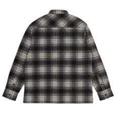 画像3: Hagen Check L/S Shirt Hammer ハーゲン 長袖 ウール チェック シャツ ロングスリーブ Hammer Gray (3)