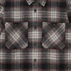 画像6: Hagen Check L/S Shirt Hammer ハーゲン 長袖 ウール チェック シャツ ロングスリーブ Hammer Gray (6)