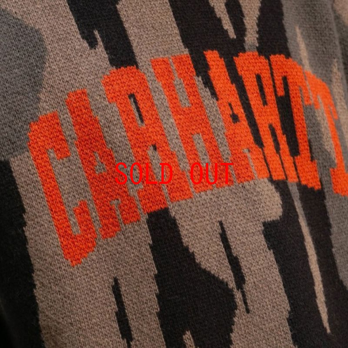 画像7: University Script Logo Sweater カレッジ ロゴ アーチ セーター Camo Unite (7)
