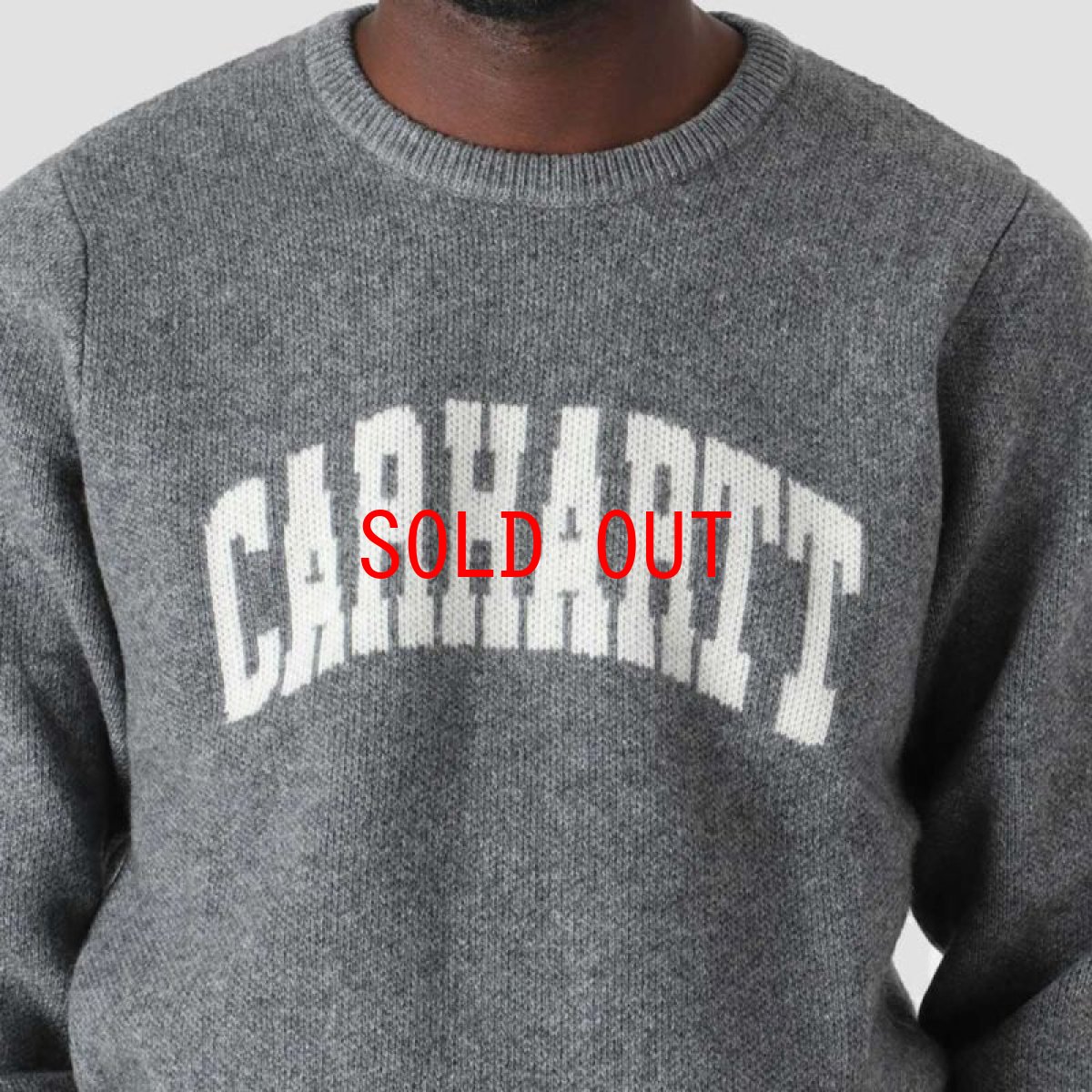 画像6: University Script Logo Sweater カレッジ ロゴ アーチ セーター Dark Grey Heather (6)