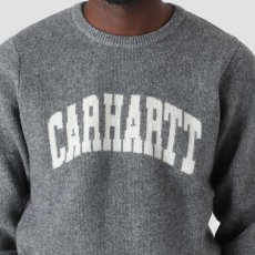 画像6: University Script Logo Sweater カレッジ ロゴ アーチ セーター Dark Grey Heather (6)