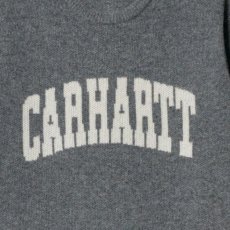 画像5: University Script Logo Sweater カレッジ ロゴ アーチ セーター Dark Grey Heather (5)