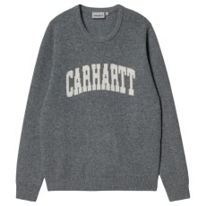 画像2: University Script Logo Sweater カレッジ ロゴ アーチ セーター Dark Grey Heather (2)