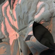 画像4: × Fragment Design Sunrise Zip Up Sweat Hoodie embroidery フラグメント ジップアップ スウェット パーカー トラヴィス スコット 刺繍 Black by Travis Scott (4)