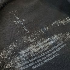 画像4: × Fragment Design L/S Tee フラグメント 長袖 Tシャツ トラヴィス スコット 刺繍 Black by Travis Scott (4)