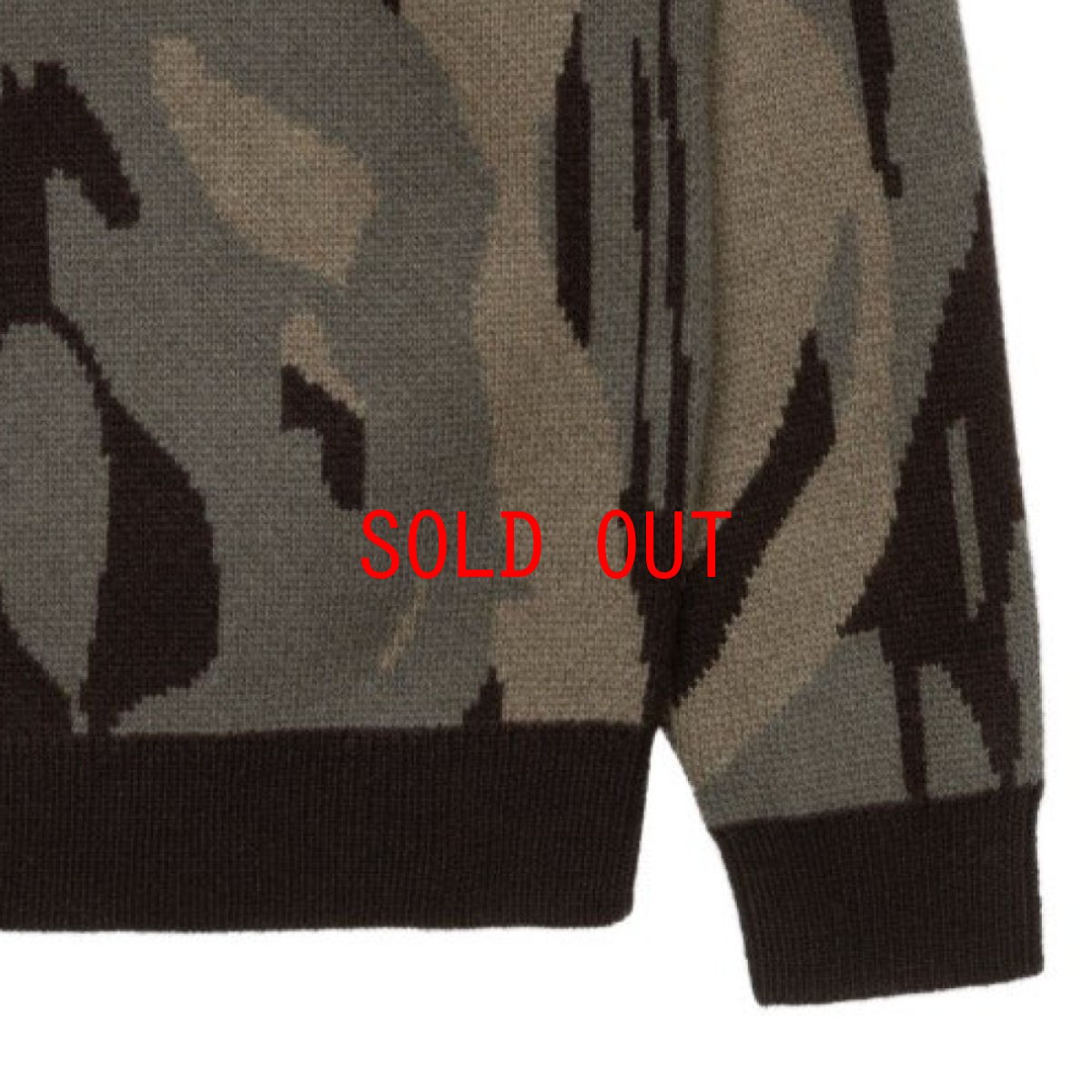 画像8: University Script Logo Sweater カレッジ ロゴ アーチ セーター Camo Unite (8)