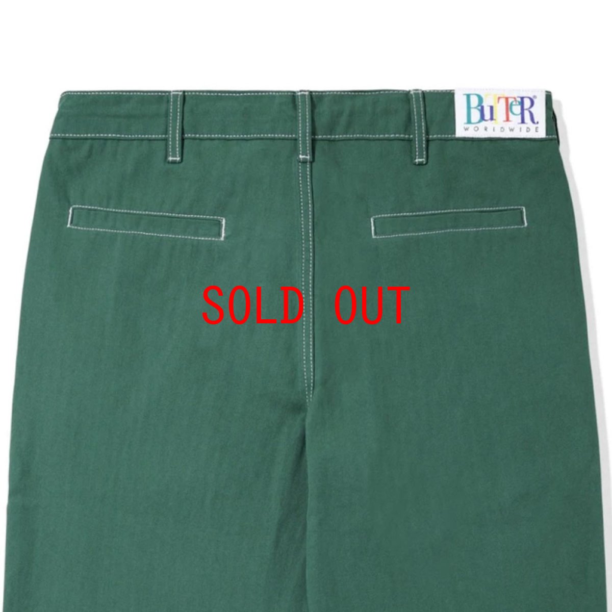 画像4: Herringbone Relaxed Chino Pants リラックス チノ パンツ Green (4)