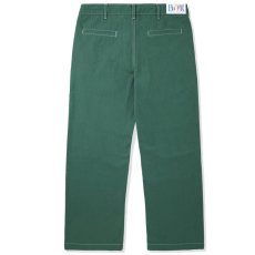 画像1: Herringbone Relaxed Chino Pants リラックス チノ パンツ Green (1)