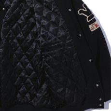 画像7: x Raw Varsity Jacket ロウ スタジャン バーシーティー ジャケット Black (7)