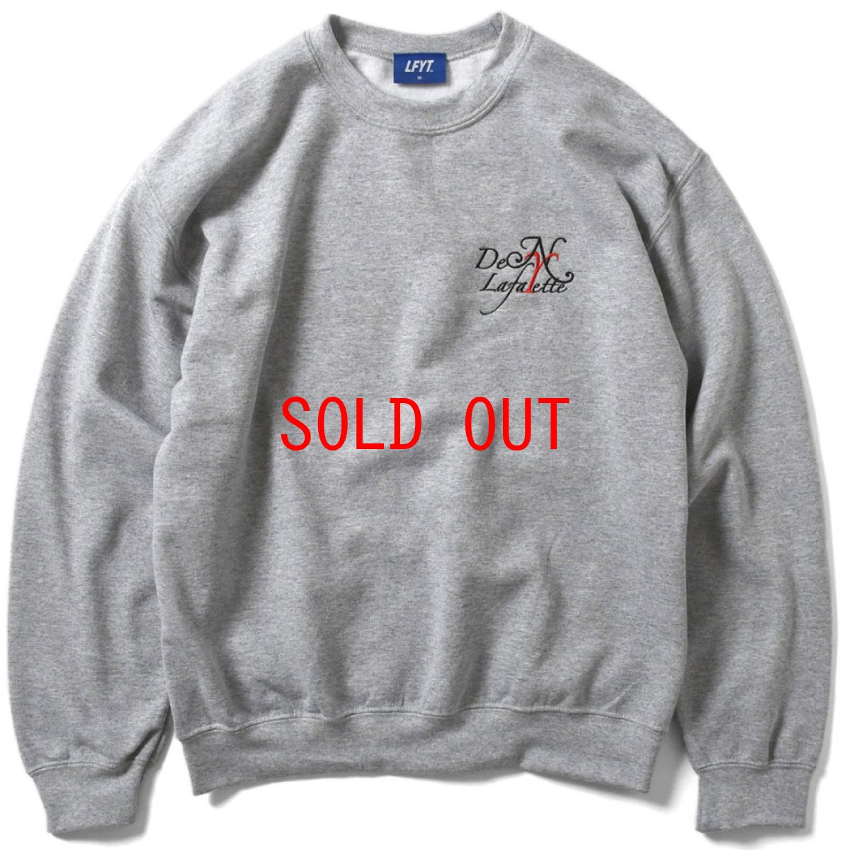 画像2: × Den Souvenir Magazine Logo Crewneck Sweatshirt デン スーベニア マガジン ロゴ クルーネック スウェット Heather Gray (2)