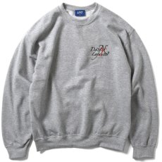 画像2: × Den Souvenir Magazine Logo Crewneck Sweatshirt デン スーベニア マガジン ロゴ クルーネック スウェット Heather Gray (2)