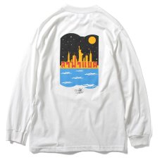 画像3: × Den Souvenir Manhattan L/S Tee デン スーベニア 長袖 Tシャツ White (3)