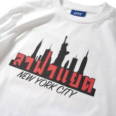 画像4: × Den Souvenir Manhattan L/S Tee デン スーベニア 長袖 Tシャツ White (4)