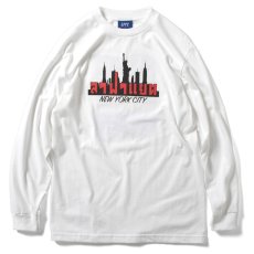 画像2: × Den Souvenir Manhattan L/S Tee デン スーベニア 長袖 Tシャツ White (2)