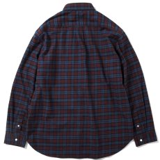 画像2: L Logo Big Silhouette Plaid L/S Shirt ロゴ プレイド チェック ビッグ シルエット 長袖 シャツ (2)