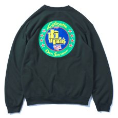 画像3: × Den Souvenir Magazine Logo Crewneck Sweatshirt デン スーベニア マガジン ロゴ クルーネック スウェット Green  (3)